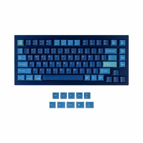 Q1 & K2 OEM Dye-Sub PBT Keycap Set - Ocean