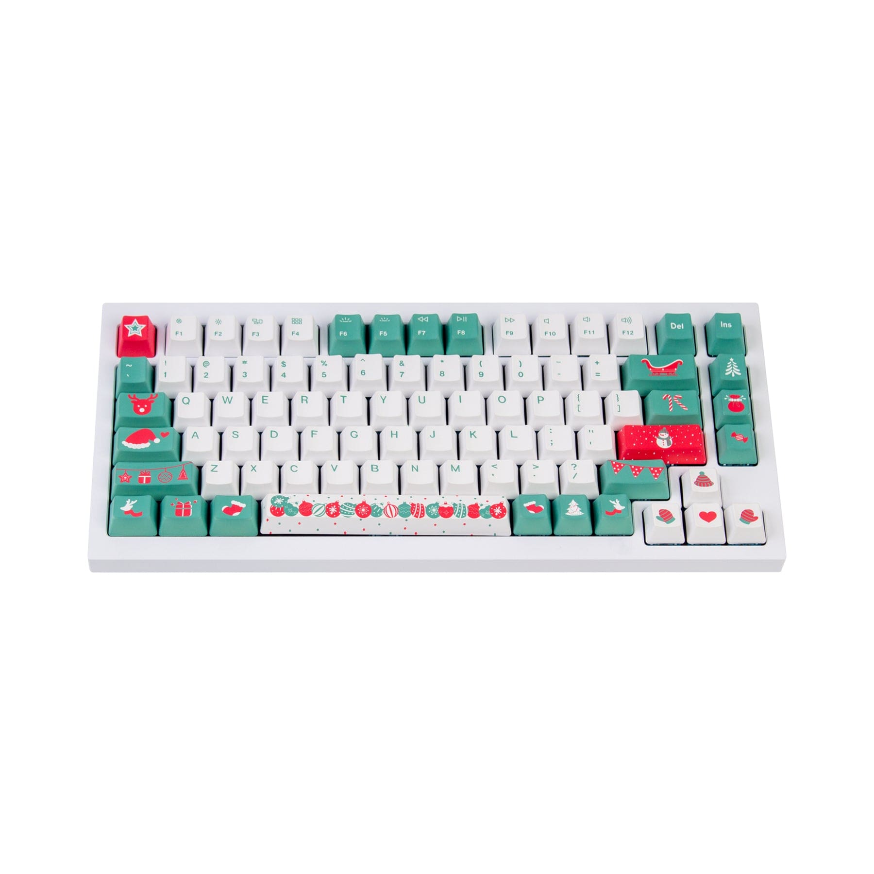 OEM Dye-Sub PBT Keycap Set - Christmas Tree - Image 3